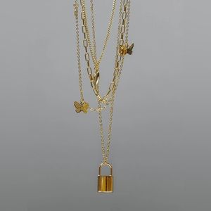 Princess Polly layered necklace